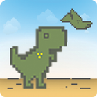 Dino T- Rex color icon