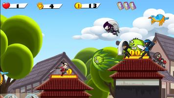The Fury of Samurai VS Super Ninja and Zombies تصوير الشاشة 1