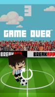 Soccer Blocky Ball Juggling screenshot 2