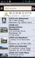 Monmouth County Library capture d'écran 3