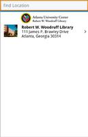 AUC Woodruff Library syot layar 1