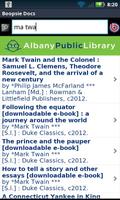 Albany Public Library Mobile capture d'écran 1