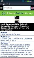 Albany Public Library Mobile capture d'écran 2