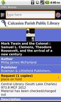 Calcasieu Parish Public Librar Screenshot 2