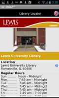 Lewis University Library capture d'écran 3