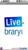 Live-brary.com Affiche