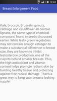 Breast Enlargement FOOD screenshot 2