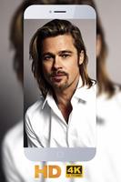 Brad Pitt Wallpaper HD-poster