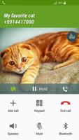 Fake Call Cat 截图 1