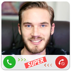 Fake Call Pewdiepie آئیکن
