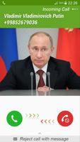 Fake call Putin and Trump poster