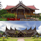 rumah adat indonesia simgesi