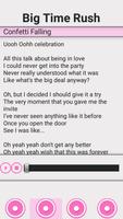 BIG TIME RUSH SONGS اسکرین شاٹ 1