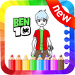 Coloring Book of Ben10 & Drawing Game