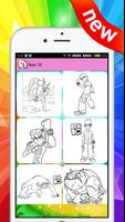 Coloring Book of Ben10 & Drawing Game تصوير الشاشة 2