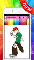 Coloring Book of Ben10 & Drawing Game تصوير الشاشة 3