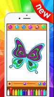 Coloring Book of Butterfly & Drawing Game capture d'écran 2
