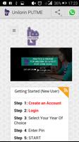 Unilorin Post-UTME App Screenshot 1