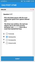 OAU Post-UTME OFFLINE App - Fa screenshot 3