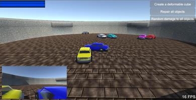 Deformable Cars Collision poster