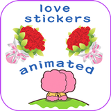 Animated Love Stickers simgesi