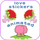 Animated Love Stickers icon