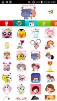 Poster Animated Love Stickers