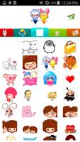 برنامه‌نما Animated Love Stickers عکس از صفحه