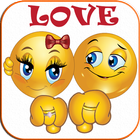 Love Stickers-icoon