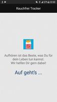 Poster Rauchfrei Tracker