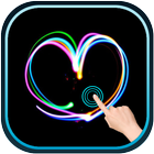 Magic Ripple : Glow Heart icône