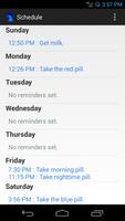 Pill Reminder capture d'écran 1
