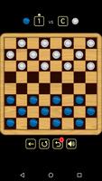 Classic Checkers Game Cartaz