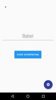 Babel - A Voice Translator Cartaz