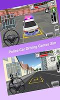 Police Car Driving Game SIM Affiche