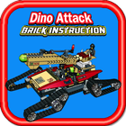 Icona Dino Attack Brick instruction