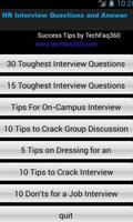 HR Interview Questions & Ans الملصق