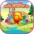 Bricks Demolition 3D - Rkanoid Style Game in 3D APK