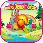 Bricks Demolition 3D - Rkanoid Style Game in 3D simgesi