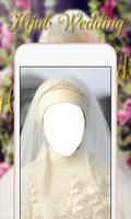Bridal Hijab Wedding Photo Frame Editor capture d'écran 3