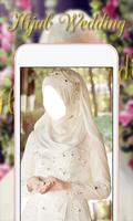 Bridal Hijab Wedding Photo Frame Editor capture d'écran 1