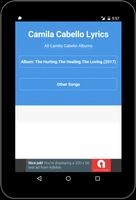 Best Music Lyric Camila Cabello تصوير الشاشة 2