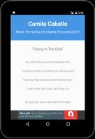 Best Music Lyric Camila Cabello captura de pantalla 3