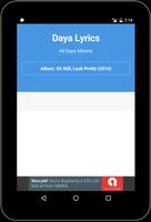 Best Music Lyric Daya 截图 2