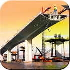 River Bridge construction : Road Bridge Builder 3D icon