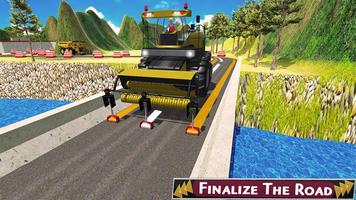 River Bridge construction : Road Bridge Builder 3D screenshot 3