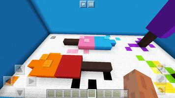 Find the Button Food Mini-game Map Minecraft capture d'écran 2