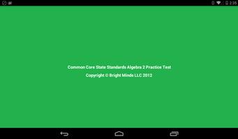 Common Core Algebra 2 পোস্টার
