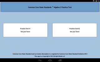 Common Core Algebra 2 capture d'écran 1