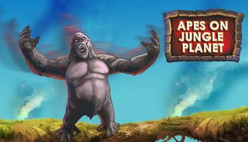 پوستر Apes On Jungle Planet